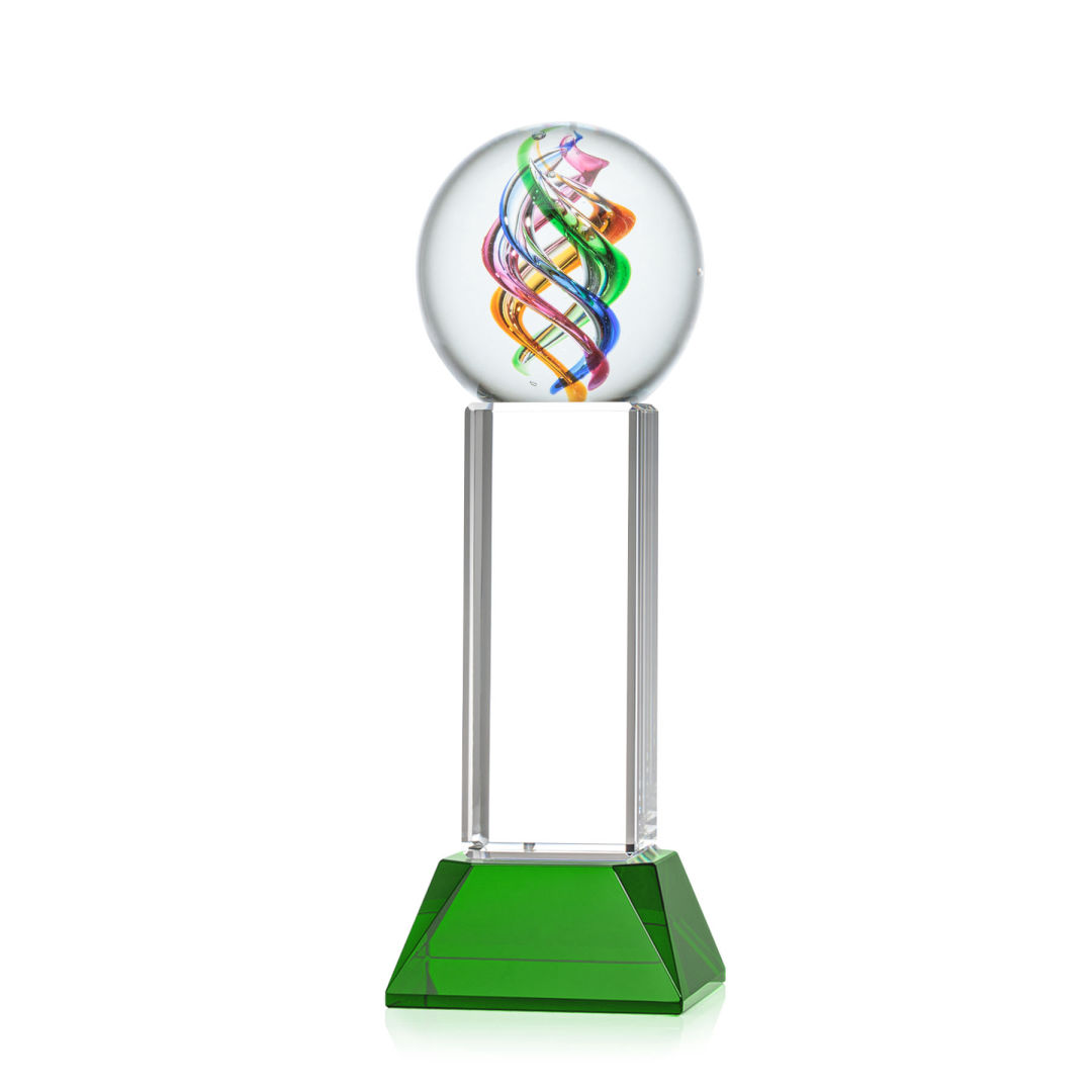 Galileo Award on Stowe Base - Green 12