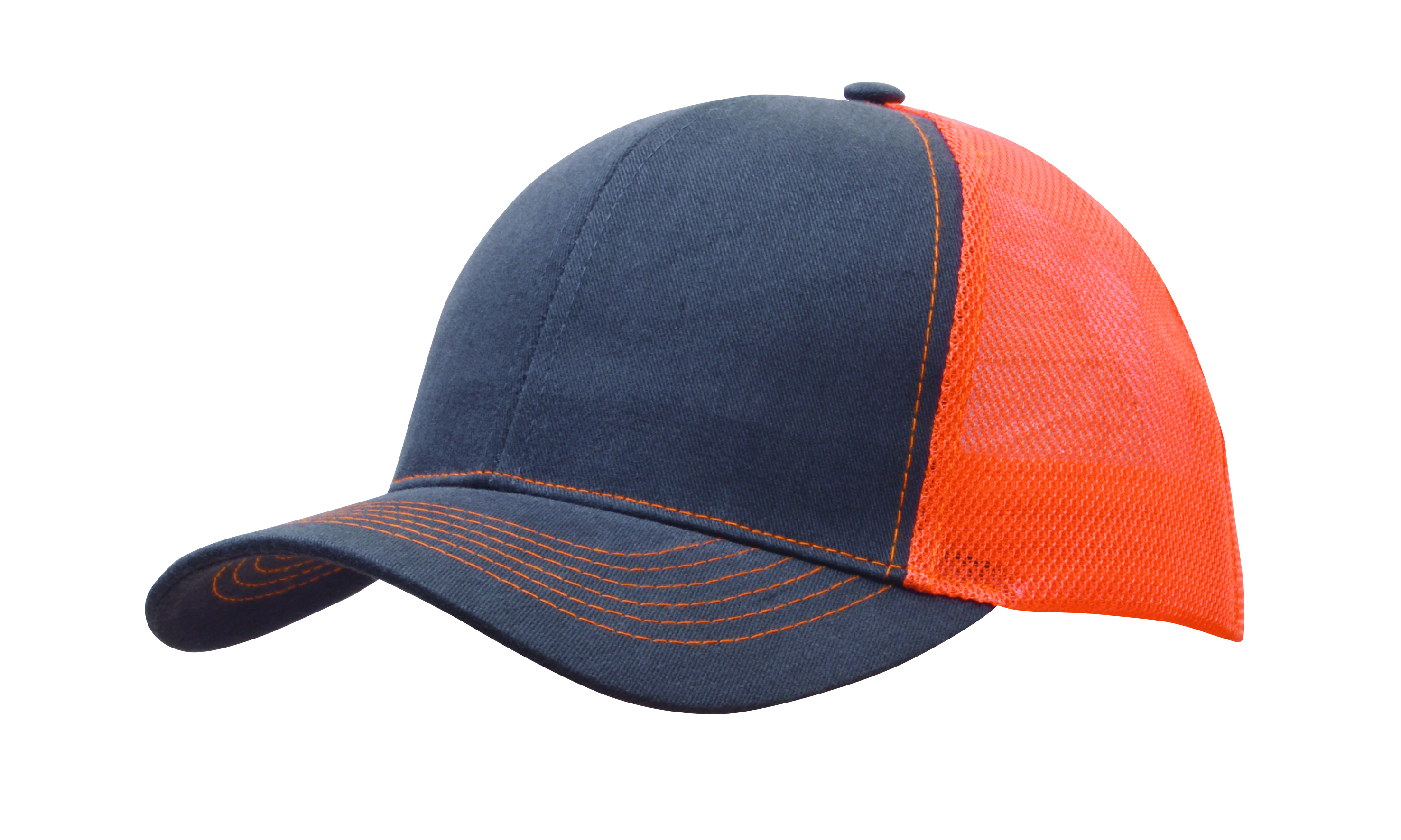 Brushed Cotton with Mesh Back Cap 2