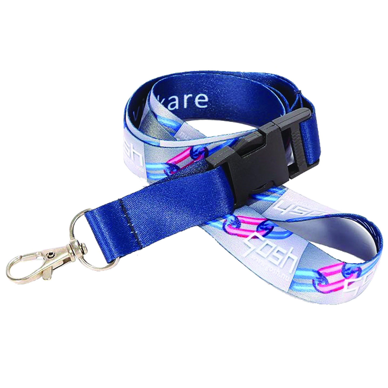 1" Dye Sublimation Lanyards with Buckle Release 5