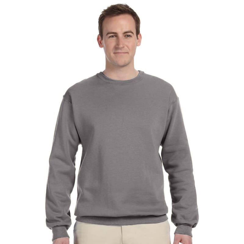 Jerzees 8 Oz., 50/50 NuBlend® Fleece Crew, custom hoodie or sweatshirt with logo imprint 19