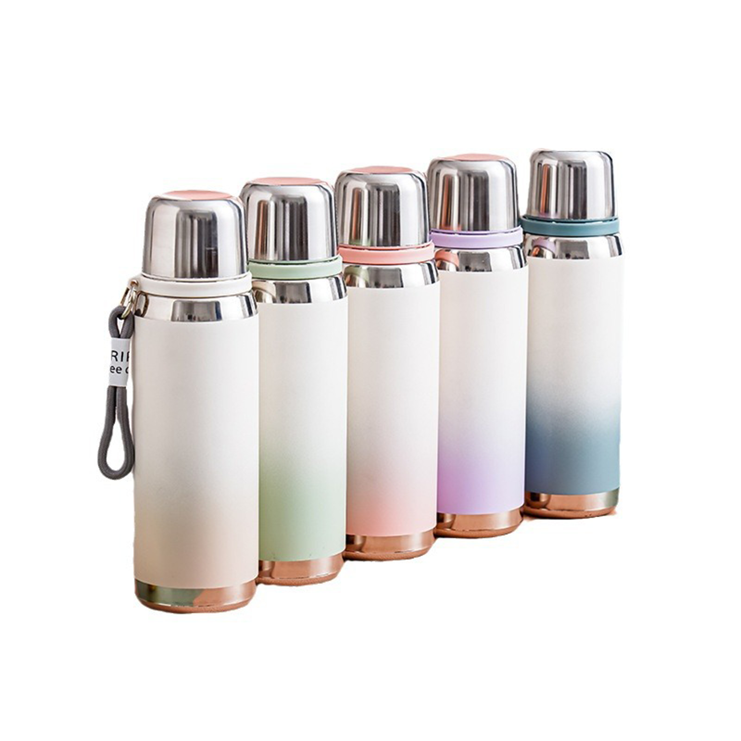 Insulated Stainless Steel Bottle 800Ml/27Oz With Cup 4