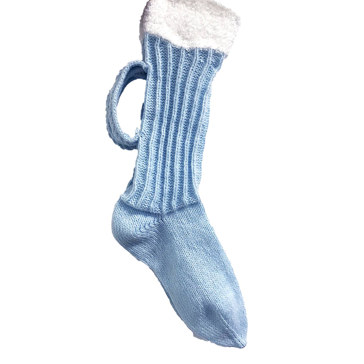 Polyester beer double needle socks 5