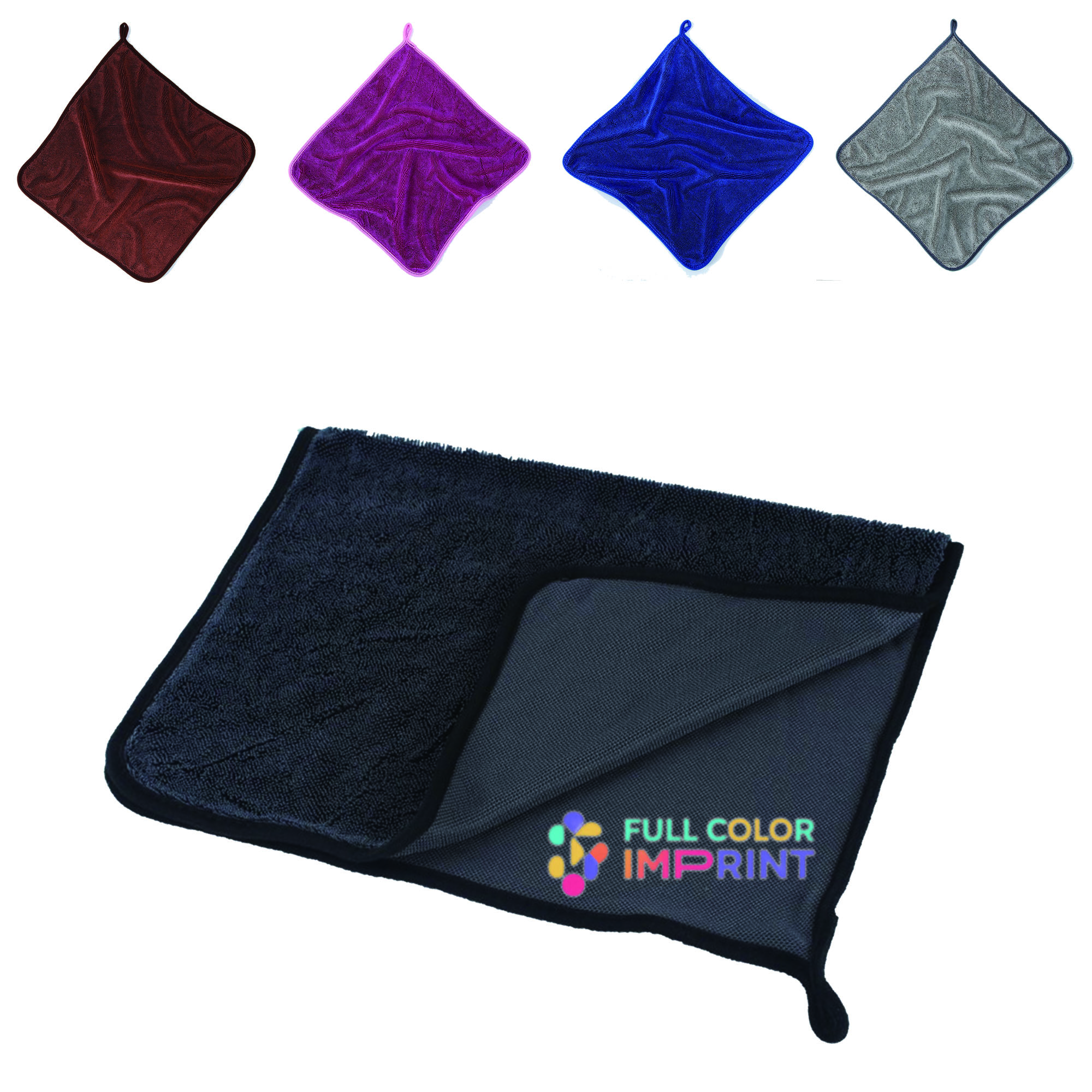 Full Color Microfiber Absorbent Towels MOQ 50 PCS 1
