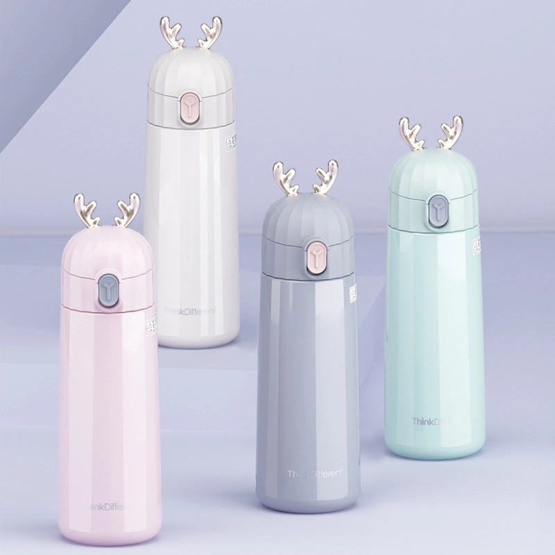 Antlers Stainless Steel Vacuum Insulated Water Bottle, custom water bottle with logo imprint 6