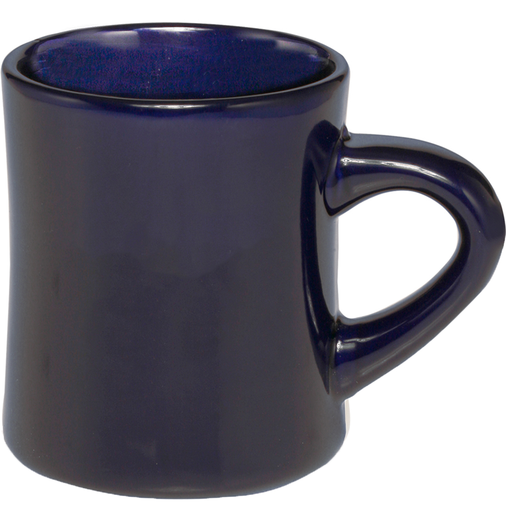 12 oz. Thick Grip Glossy Ceramic Diner Mugs