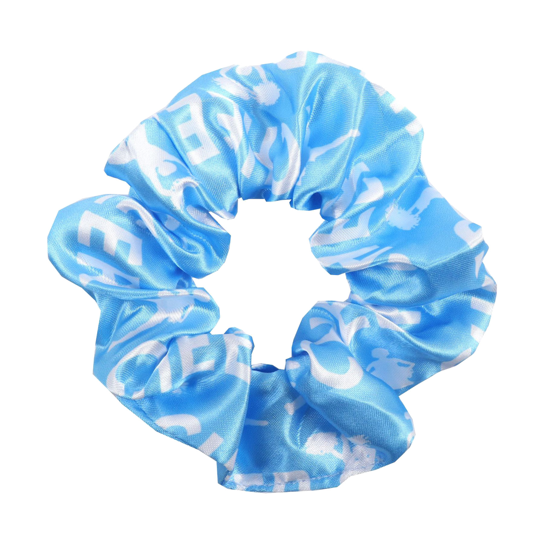 Full Color Printed Satin Silk Hair Scrunchies 2