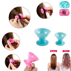 Silicone Hair Rollers Clip Curler Set 20 Pieces 10 Large And 10 Small 14