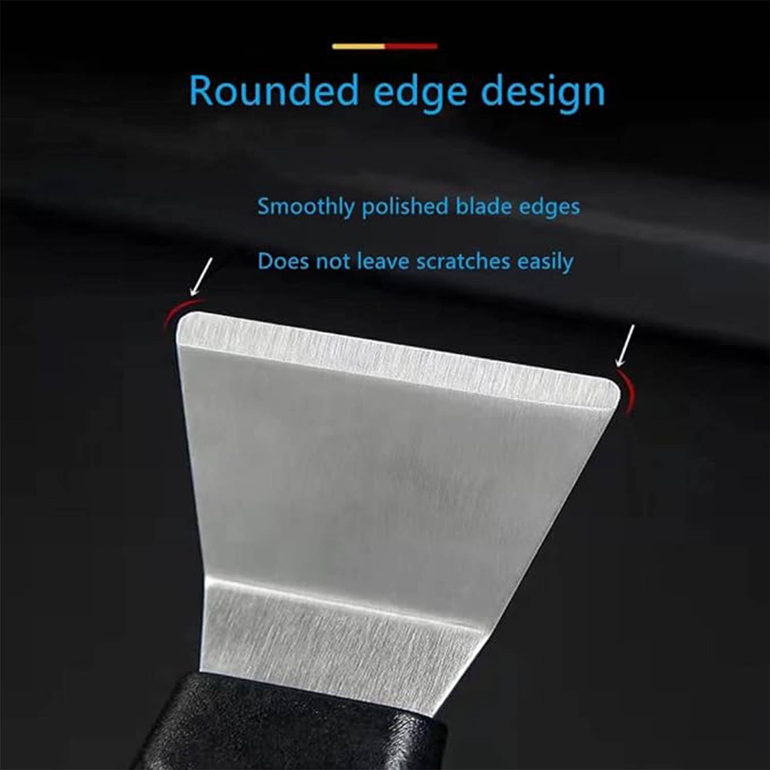 Defrost Kitchen Grease Cleaning Stainless Steel Spatula 4