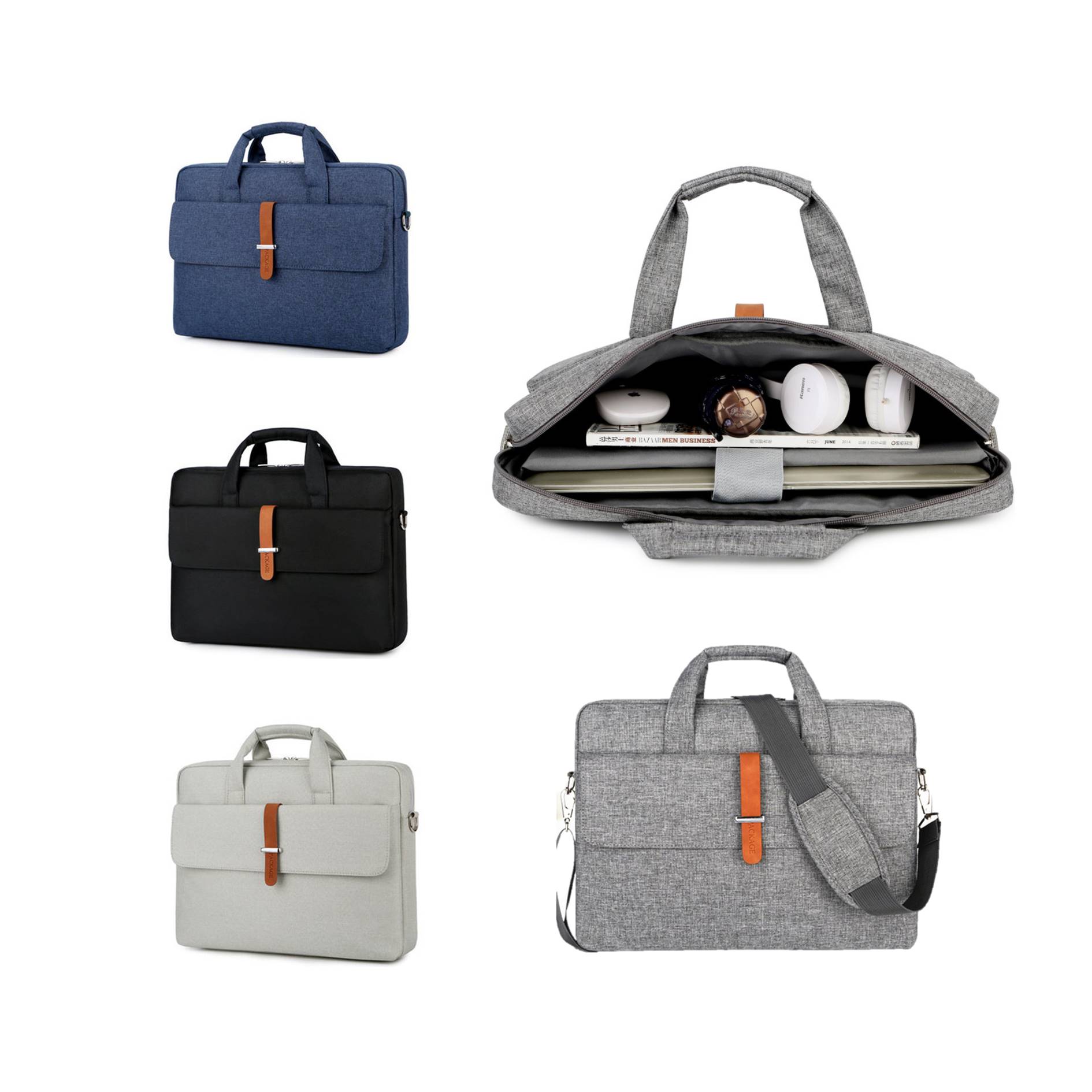 Business Portable File Bag Messenger Computer Bag 2