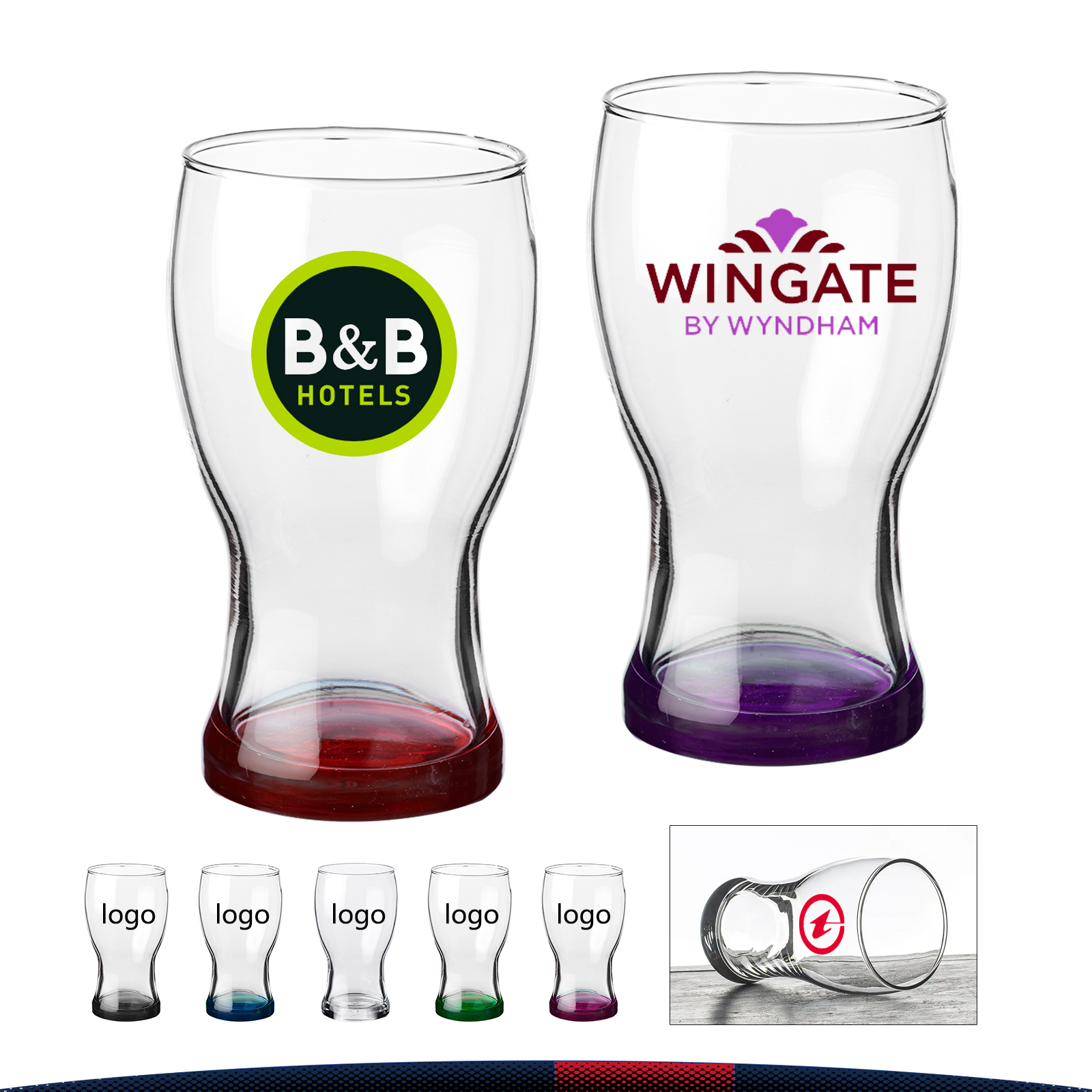10.5 Oz. Durable Frevo Pilsner Glasses 7