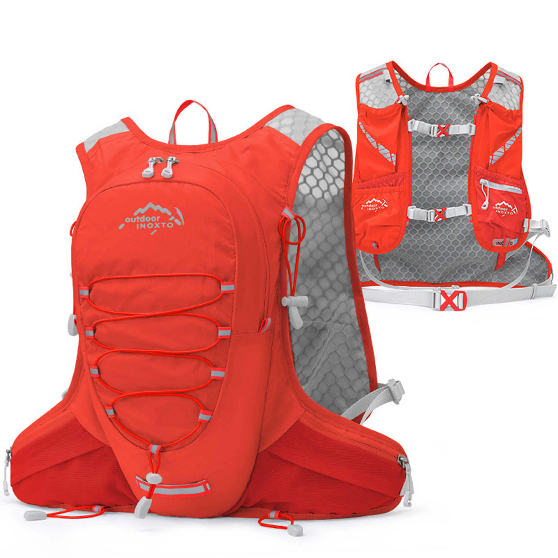Nylon Lightweight Hydration Backpack 4