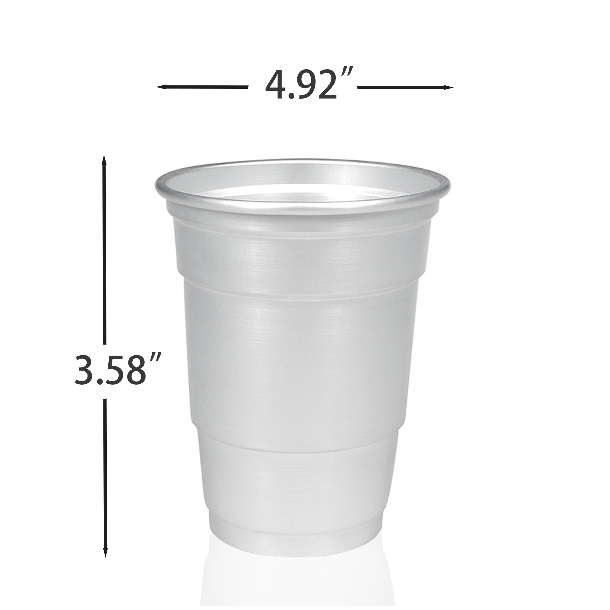 15oz Infinitely Recyclable Aluminum Cup MOQ50 2