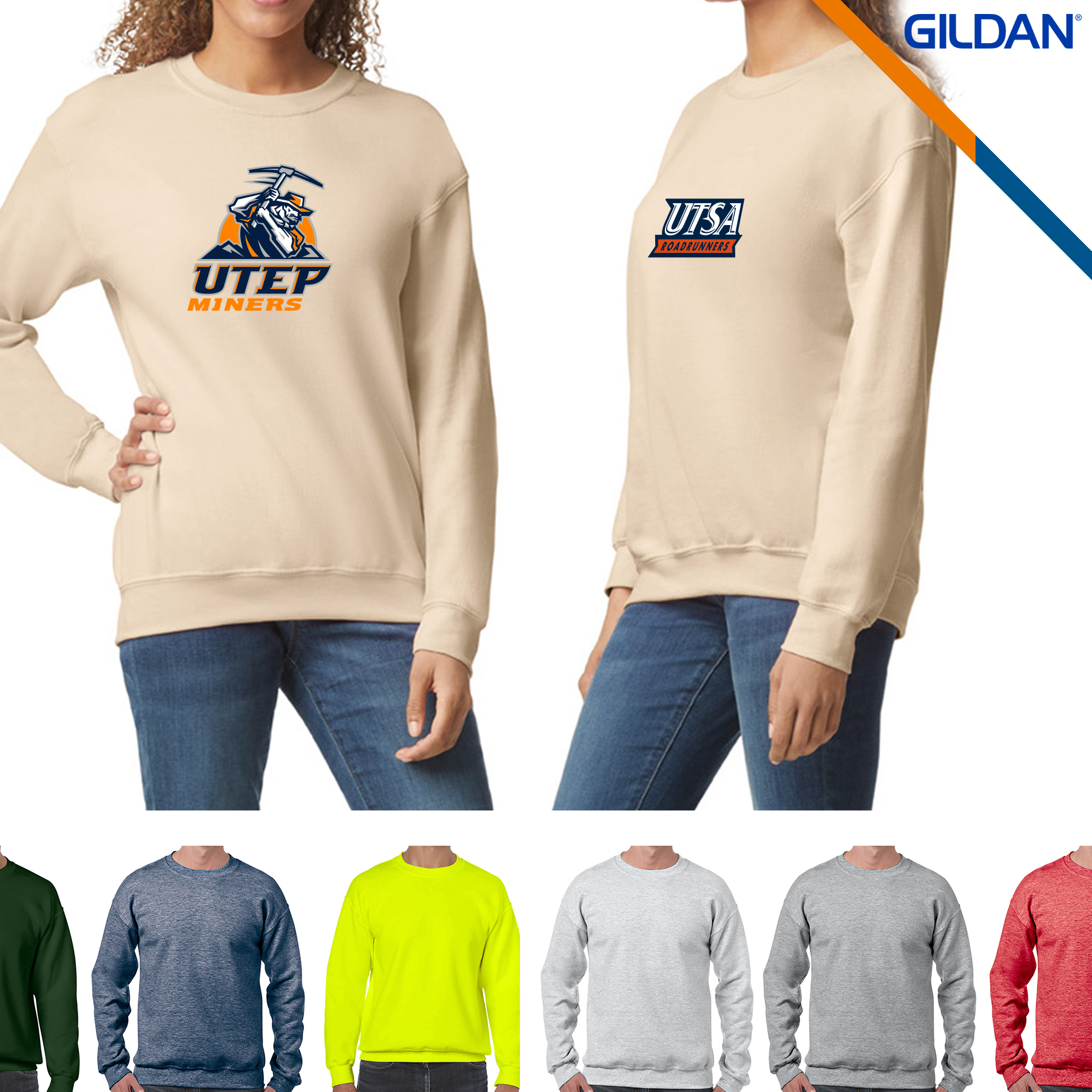 Gildan® Heavy Blend Adult Crewneck Sweatshirts 7