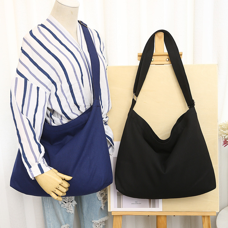 Large Size Canvas Shoulder Bag Hobo Crossbody Handbag Tote 3