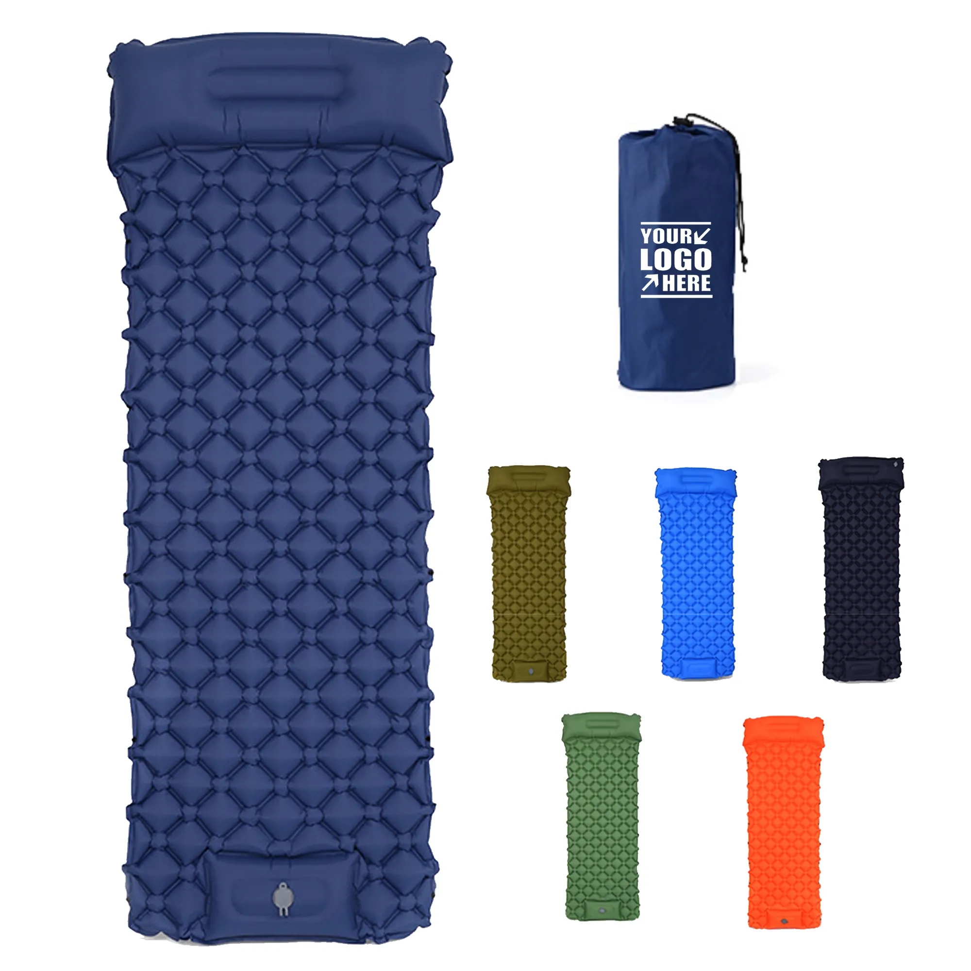 Sleeping Pad Ultralight Inflatable Camping Mat Built-in Pump 3