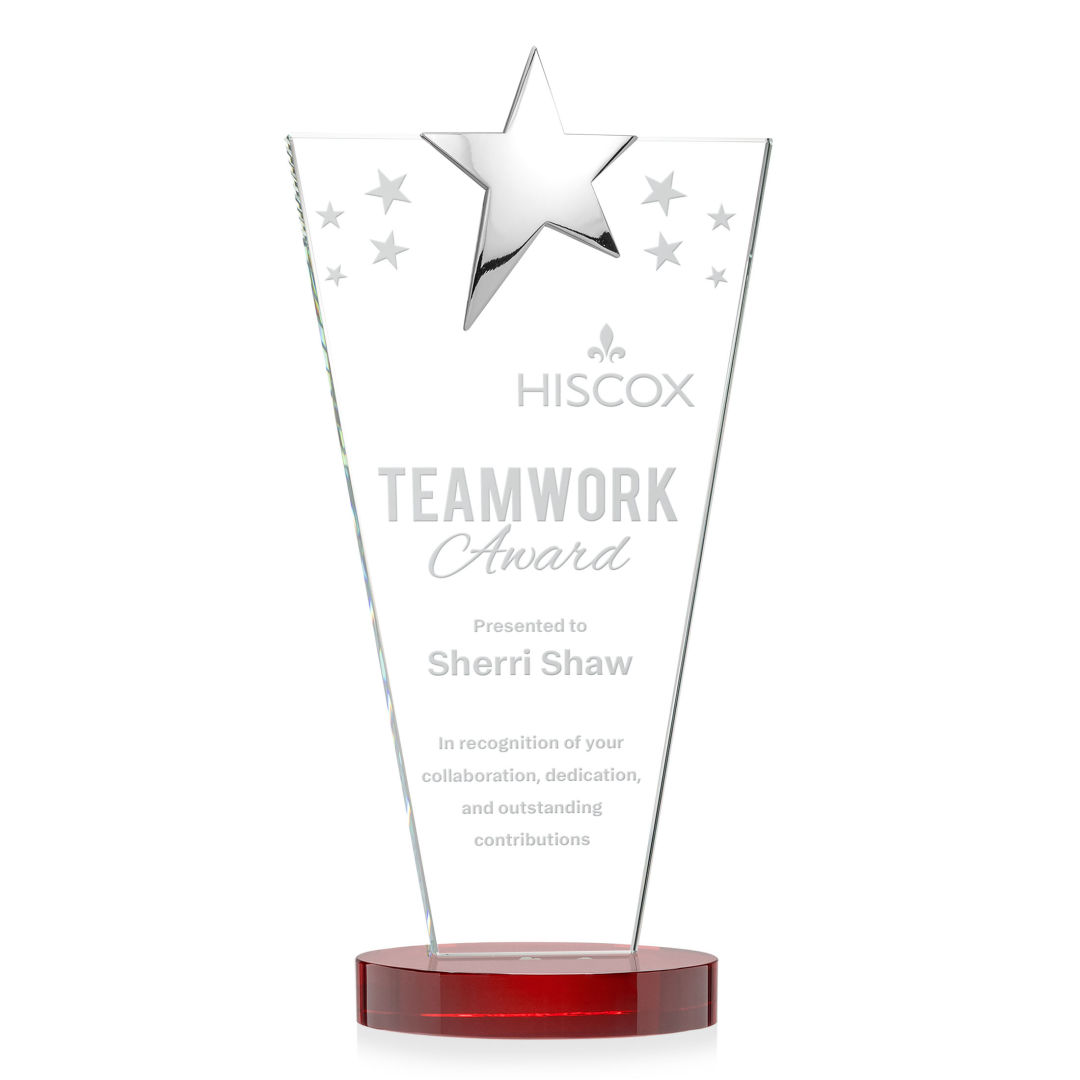 Mantella Chrome Star Award - Red 9