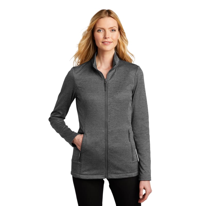 Port Authority Women's Collective Striated Fleece Jacket. 9