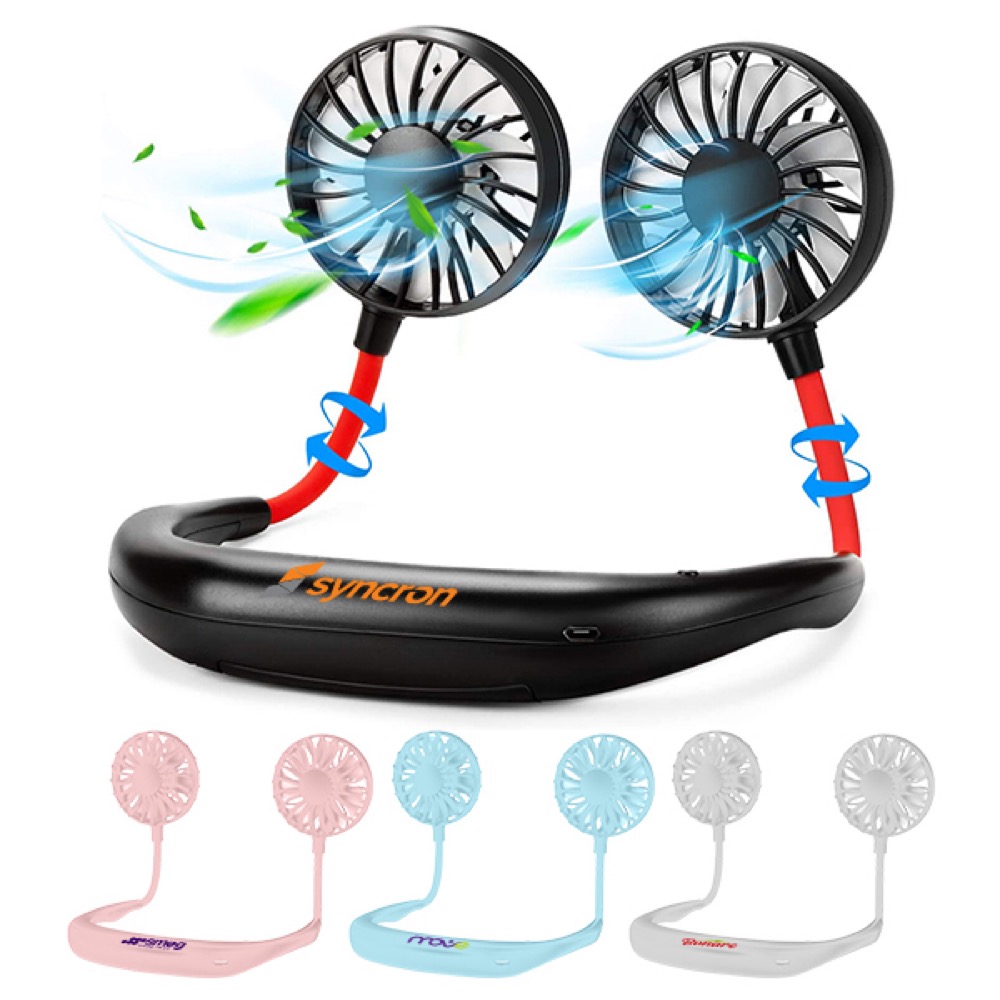 Wearable LED Neck Fan 14