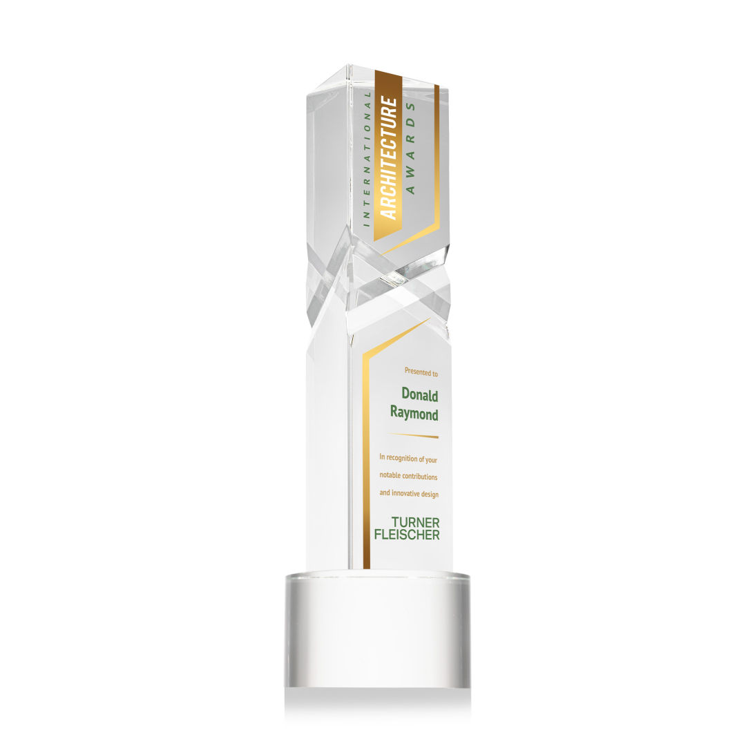 Oakham VividPrint™ Award on Marvel Base - Clear 13