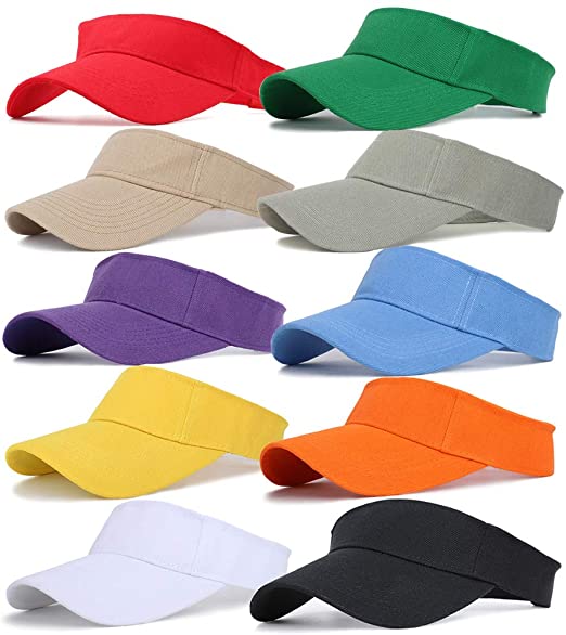 Unisex Sports Sun Visor Adjustable UV Protection Sun Hat Cap 5