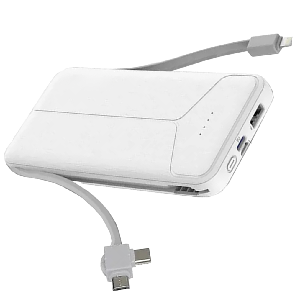 10000mAh High-Capacity Portable Power Bank
