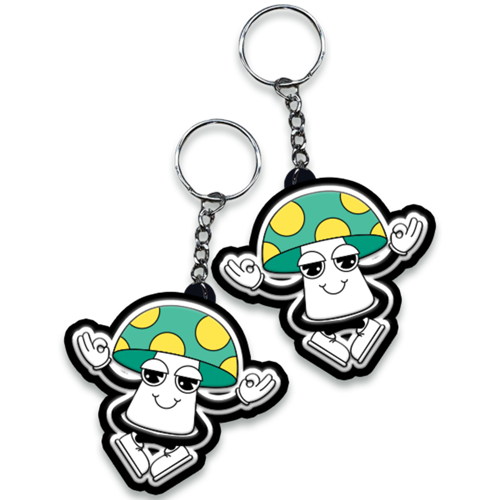 PVC Custom Keychain - 3D Two Sided Design 4