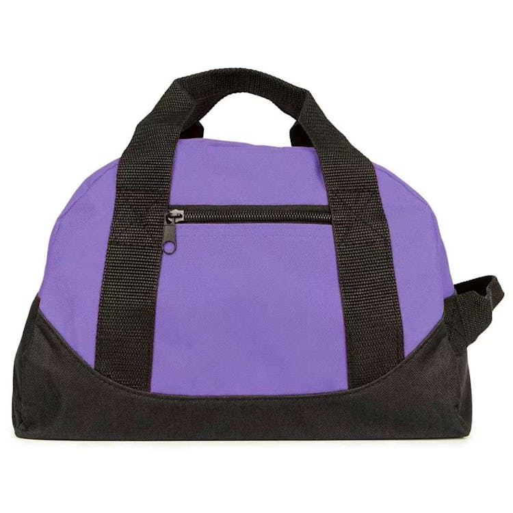 Two-Tone Duffle Bags Purple/Black 2