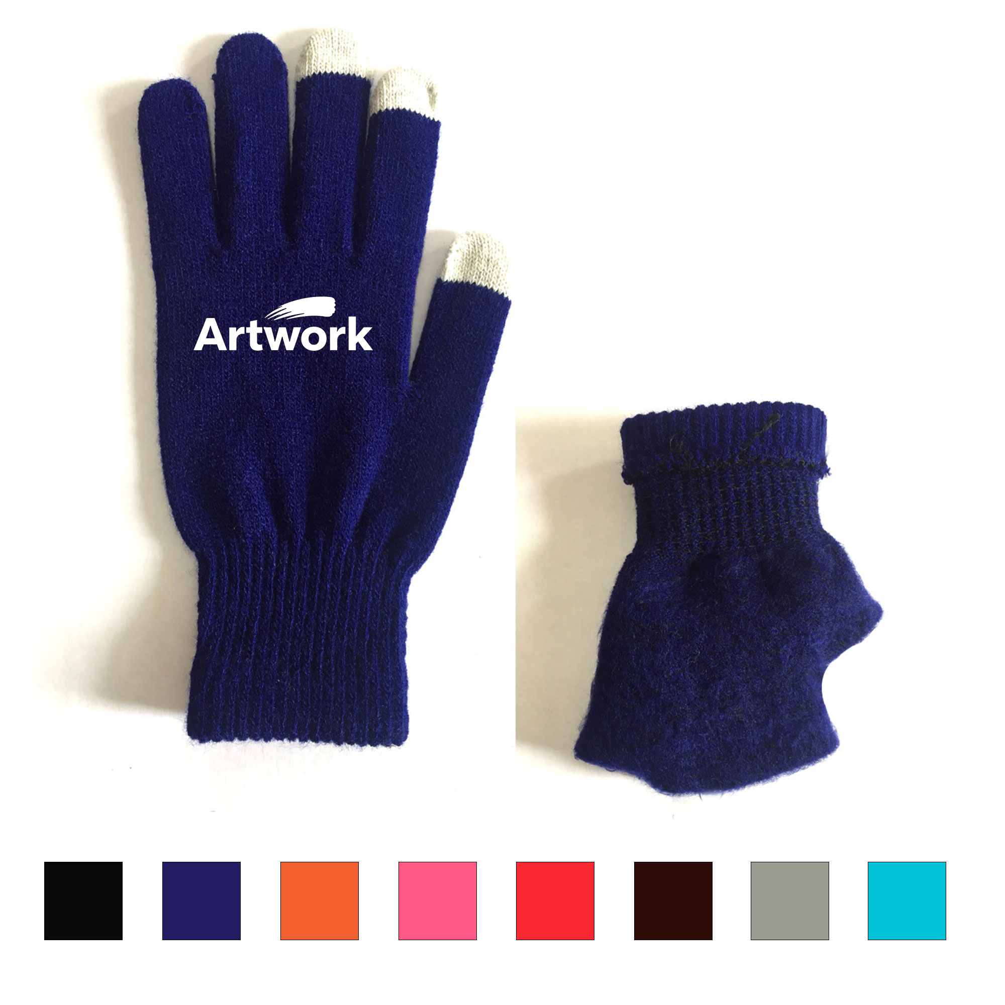 Touchscreen Brushed Finger Gloves 4