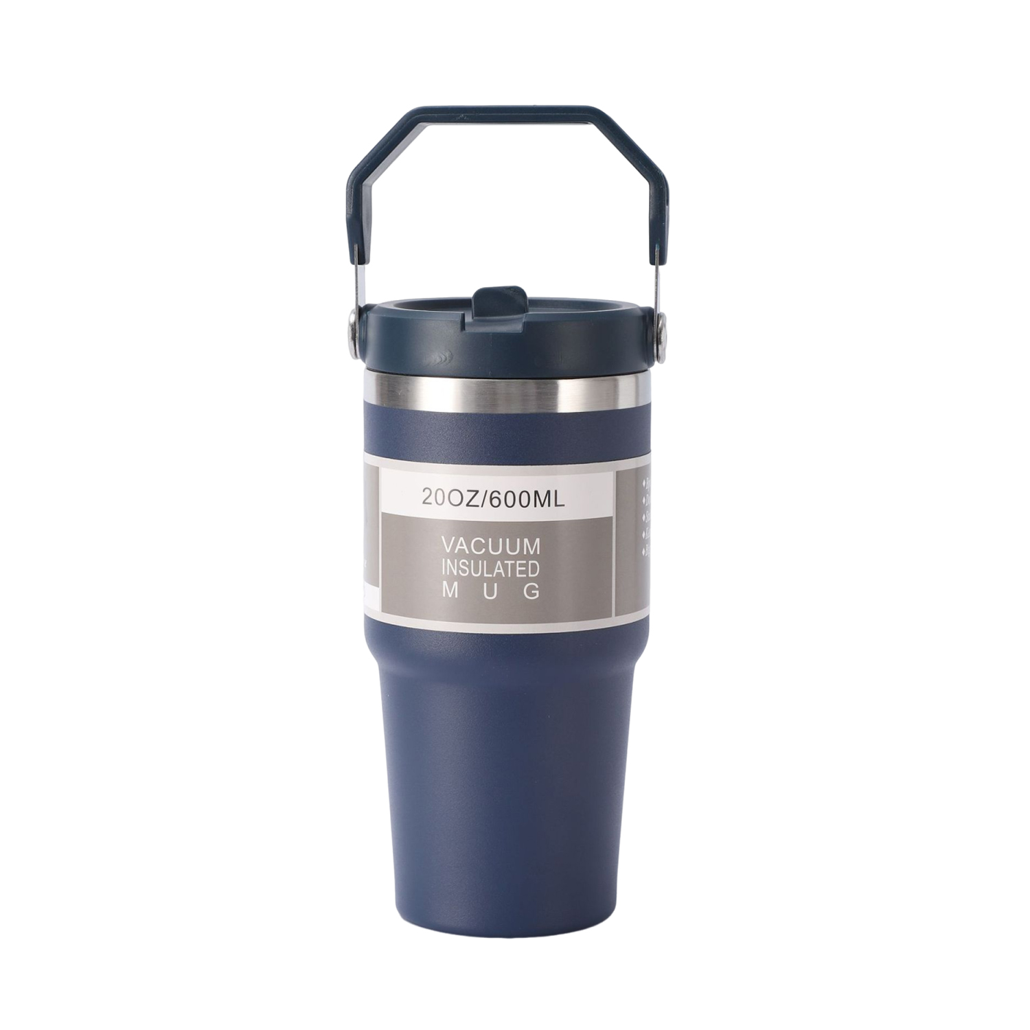 Double-Wall Insulated Thermal Tumbler with Handle, 20 oz. 11