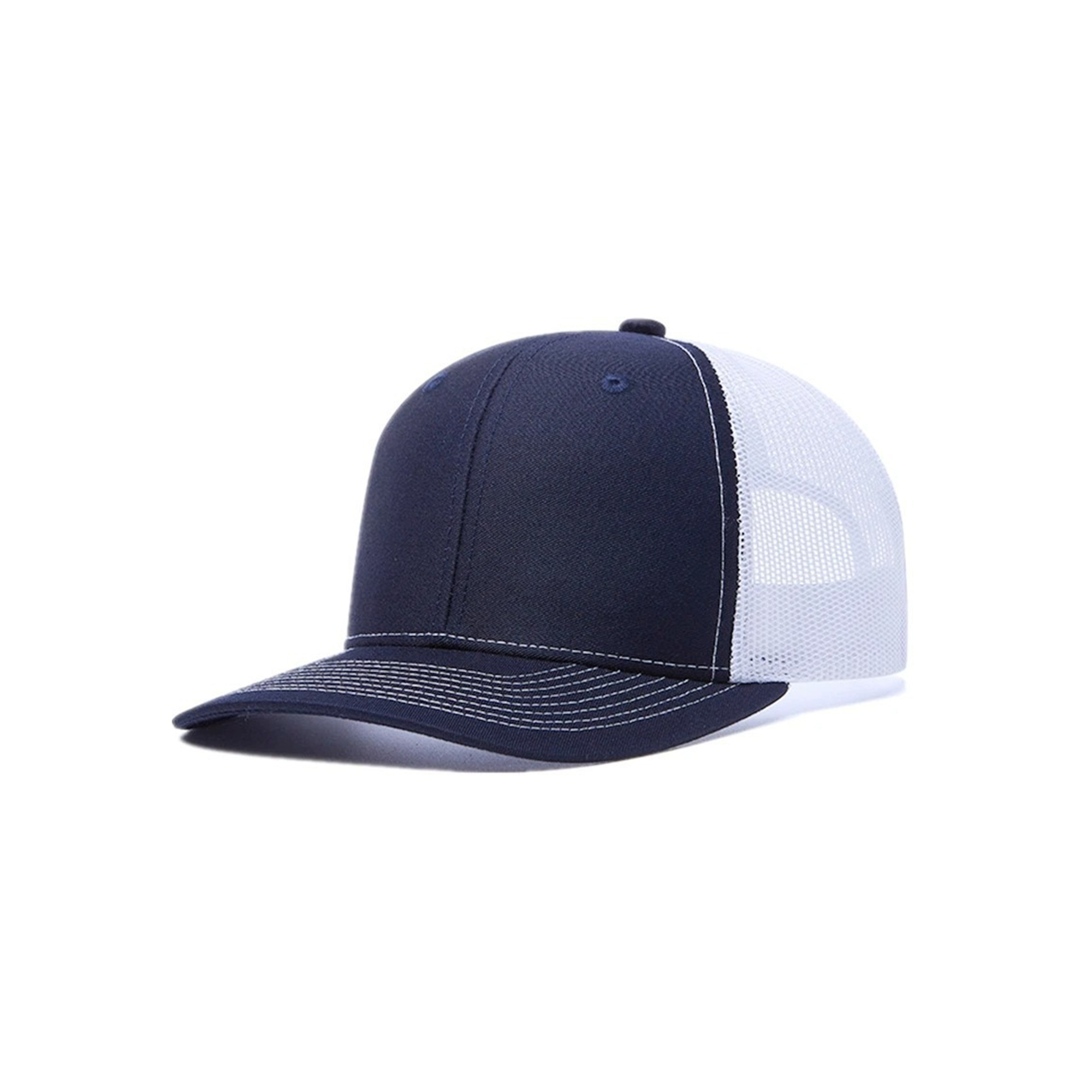 Brushed Cotton Mesh Trucker Cap Adjustable Fit 4