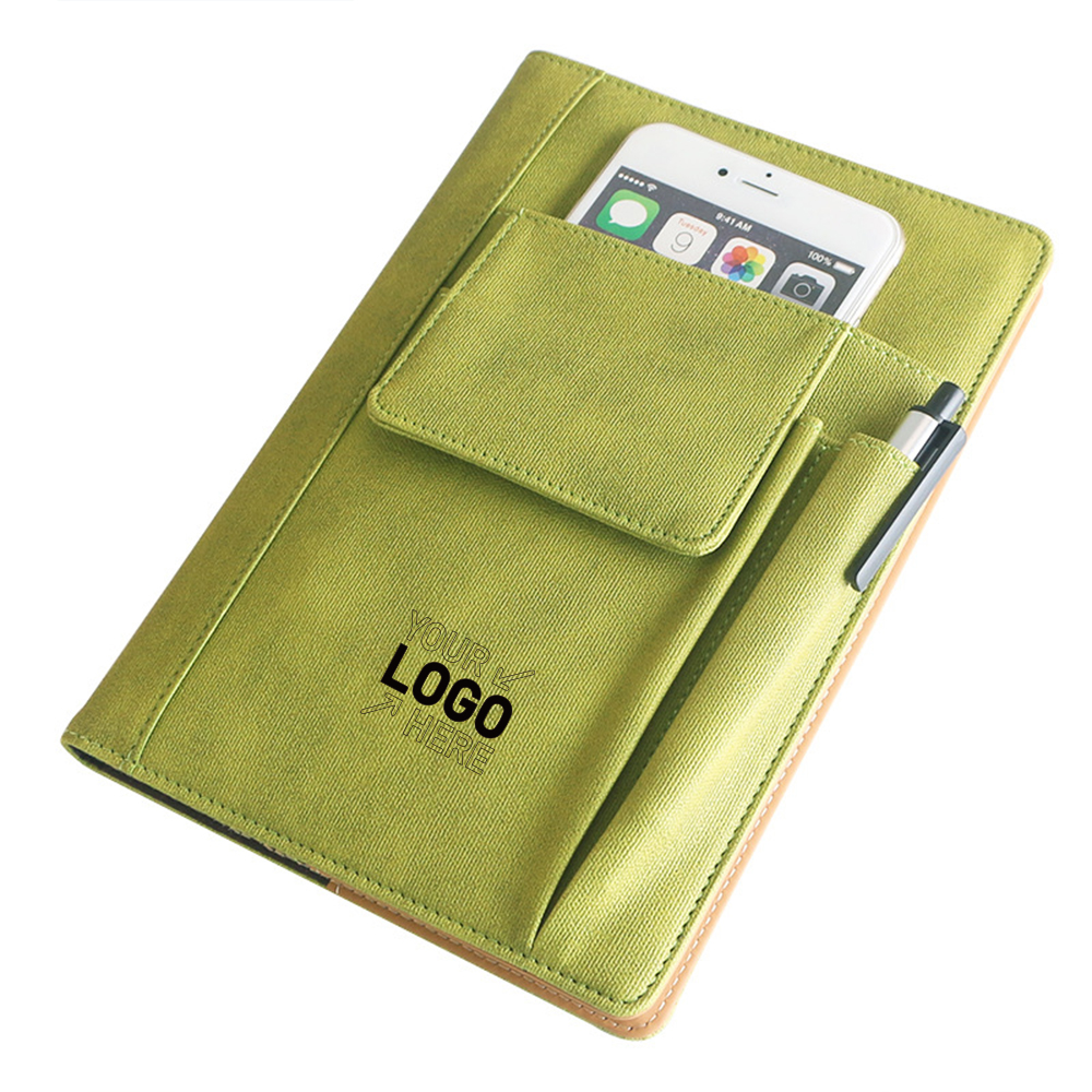Multi-Pocket Pu Leather Notebook 4