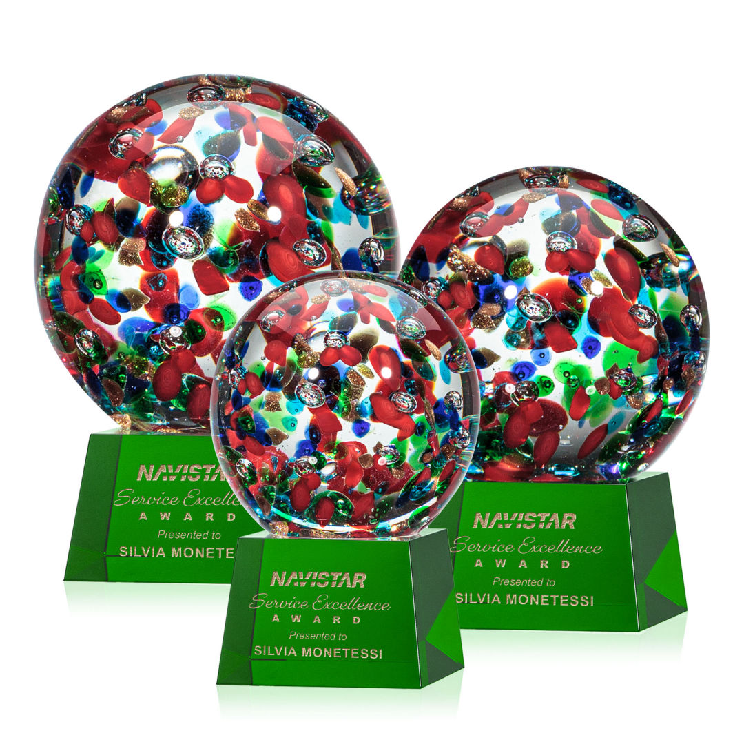 Fantasia Award on Robson Base - Green 6