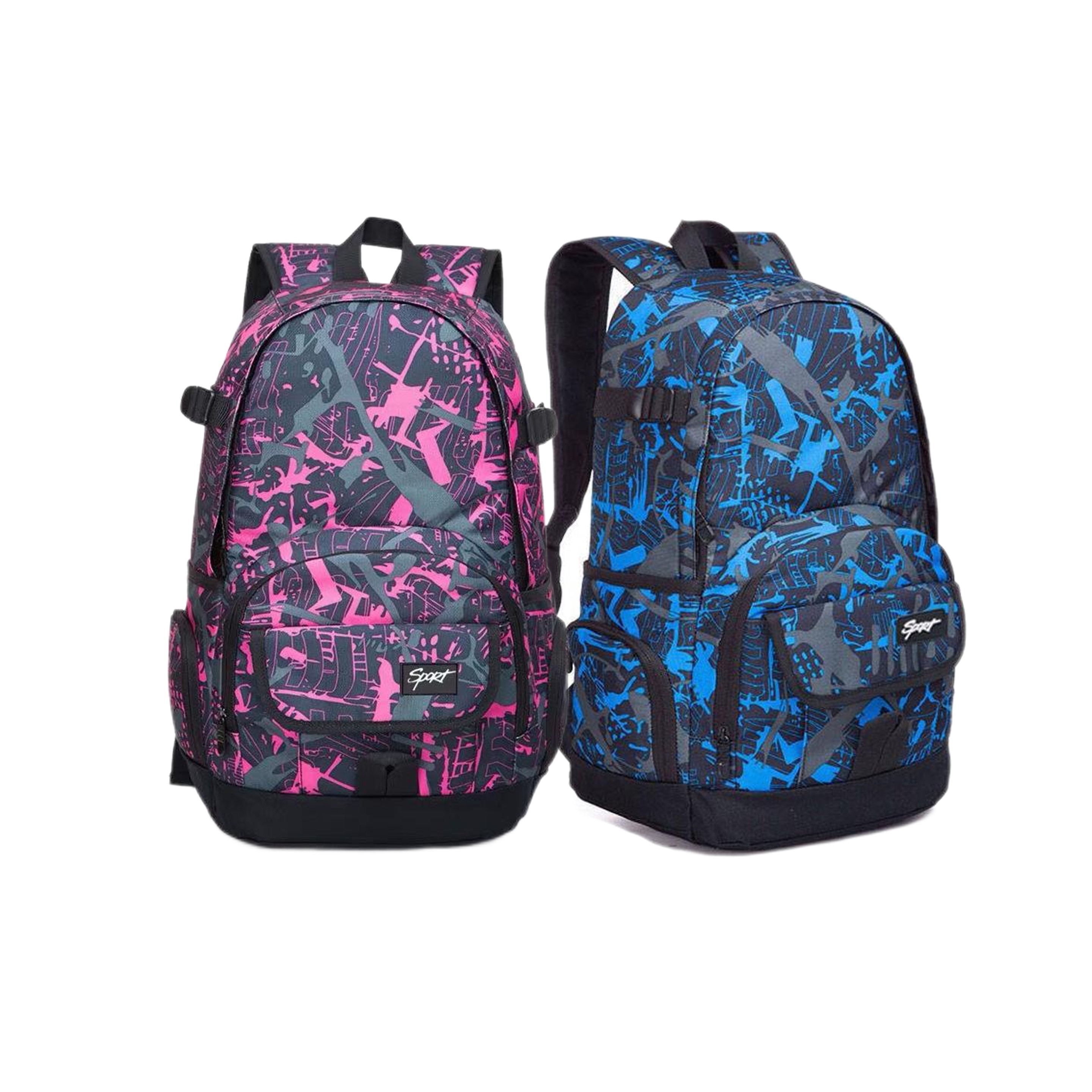 Printed School Backpack (direct import) 1
