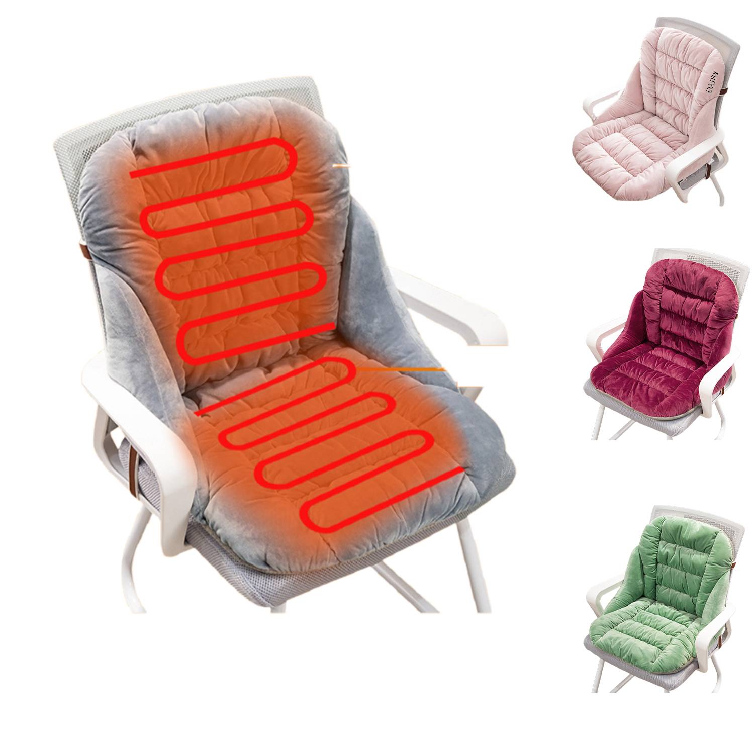 Heated Seat Cushion Backrest 7