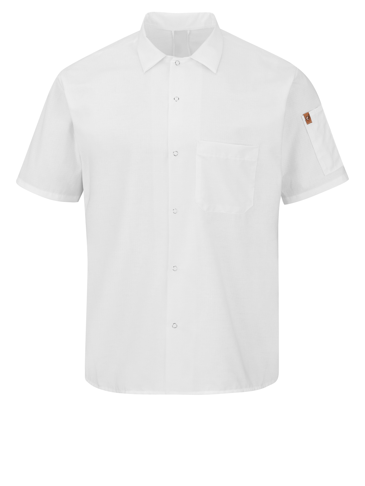 Red Kap Culinary -  Men's Short Sleeve Cook Shirt with OilBlok + MIMIX™ 1