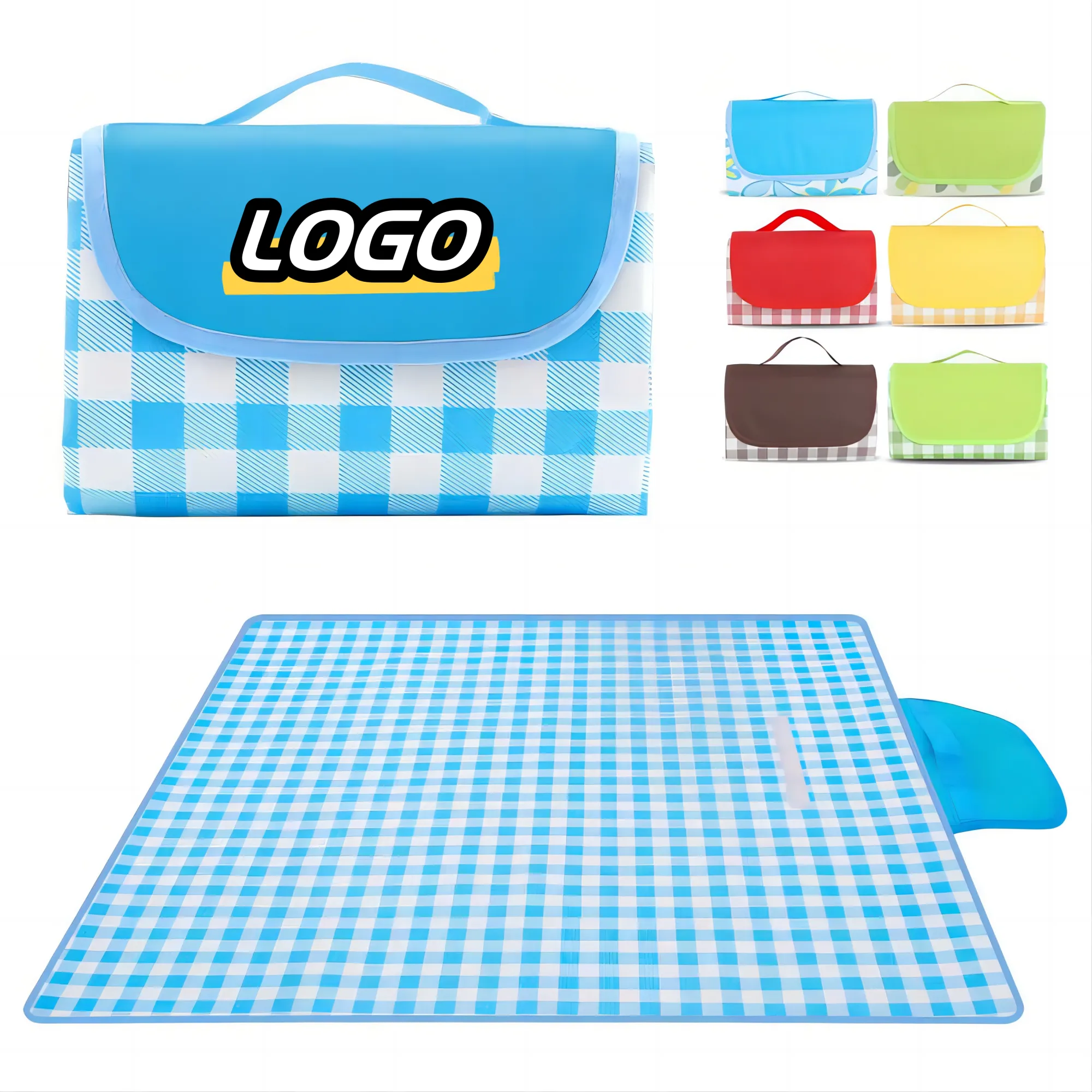 57''x 71'' Picnic Beach Blanket Mat 1