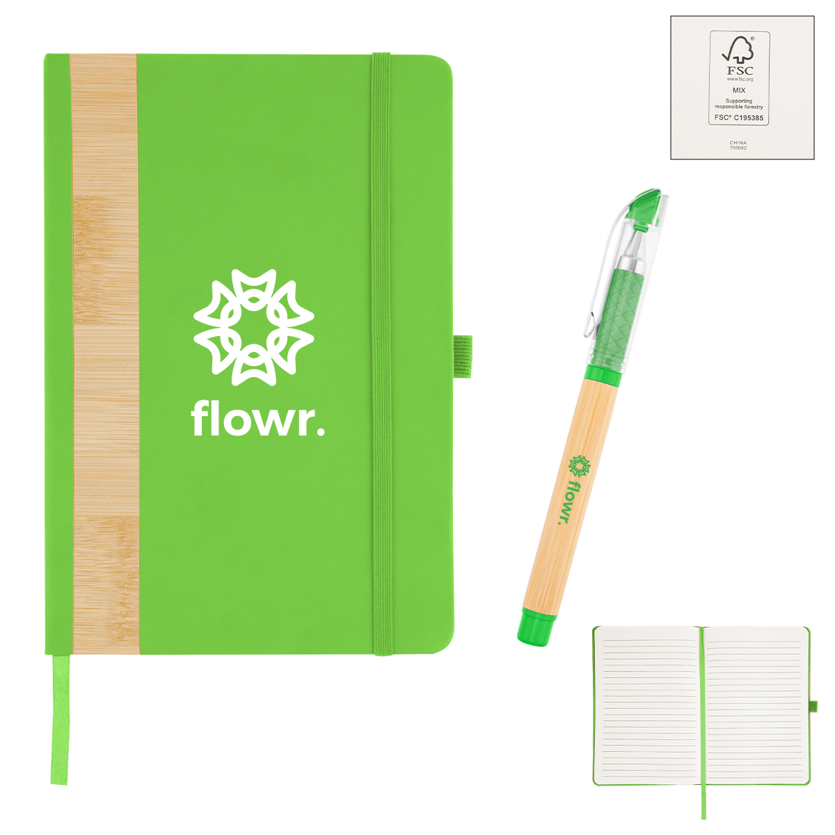 Verse Bamboo Journal With Pen 14