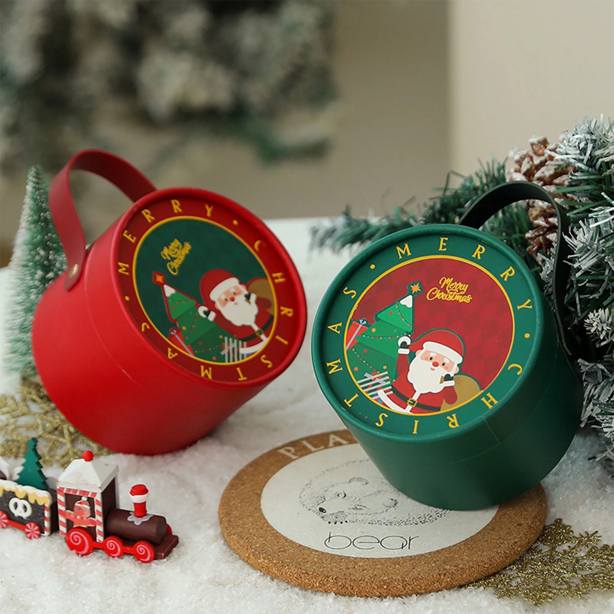 Festive Christmas Apple Gift Box For Christmas Eve 3