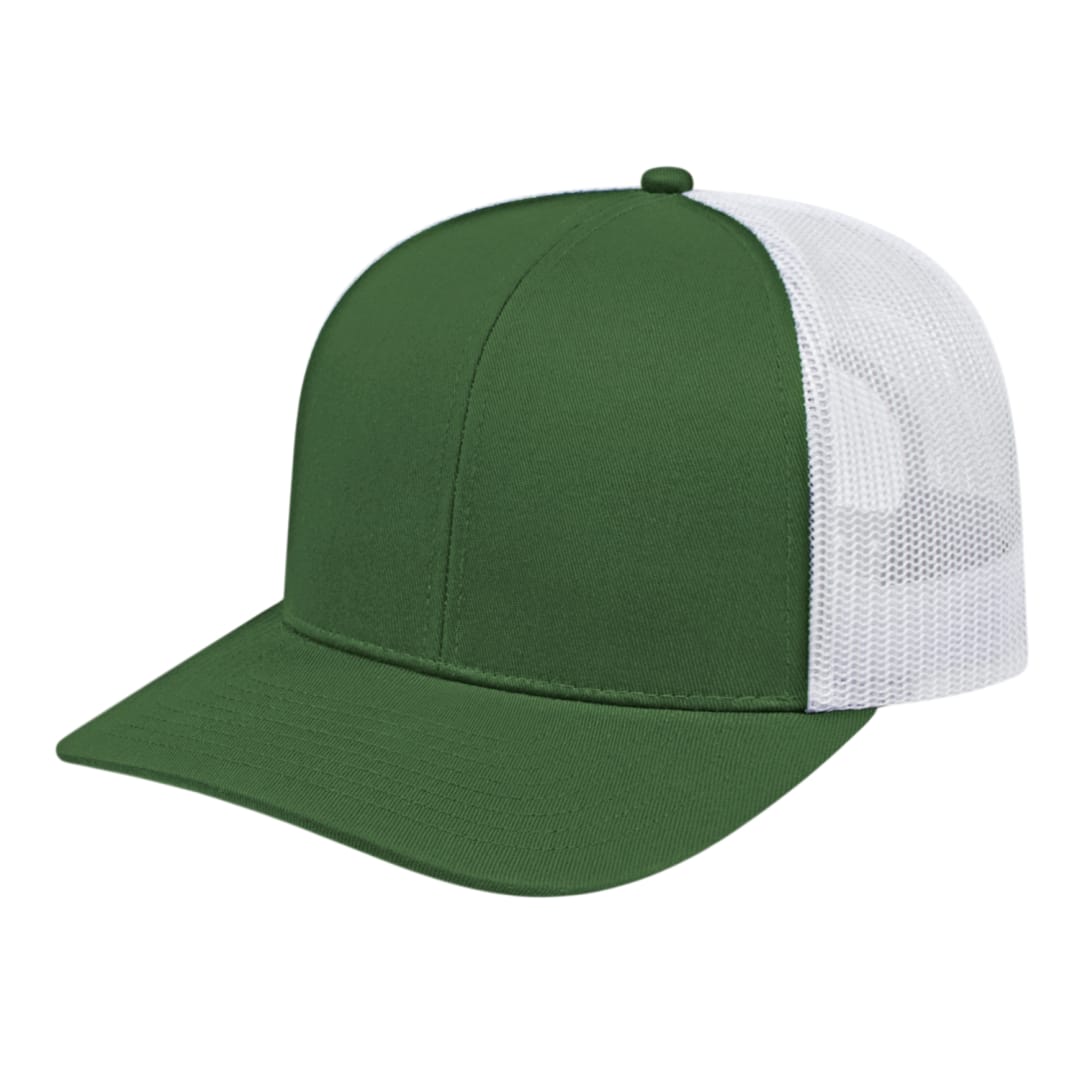 Cap America Poly/Cotton Trucker Mesh Back Cap 358