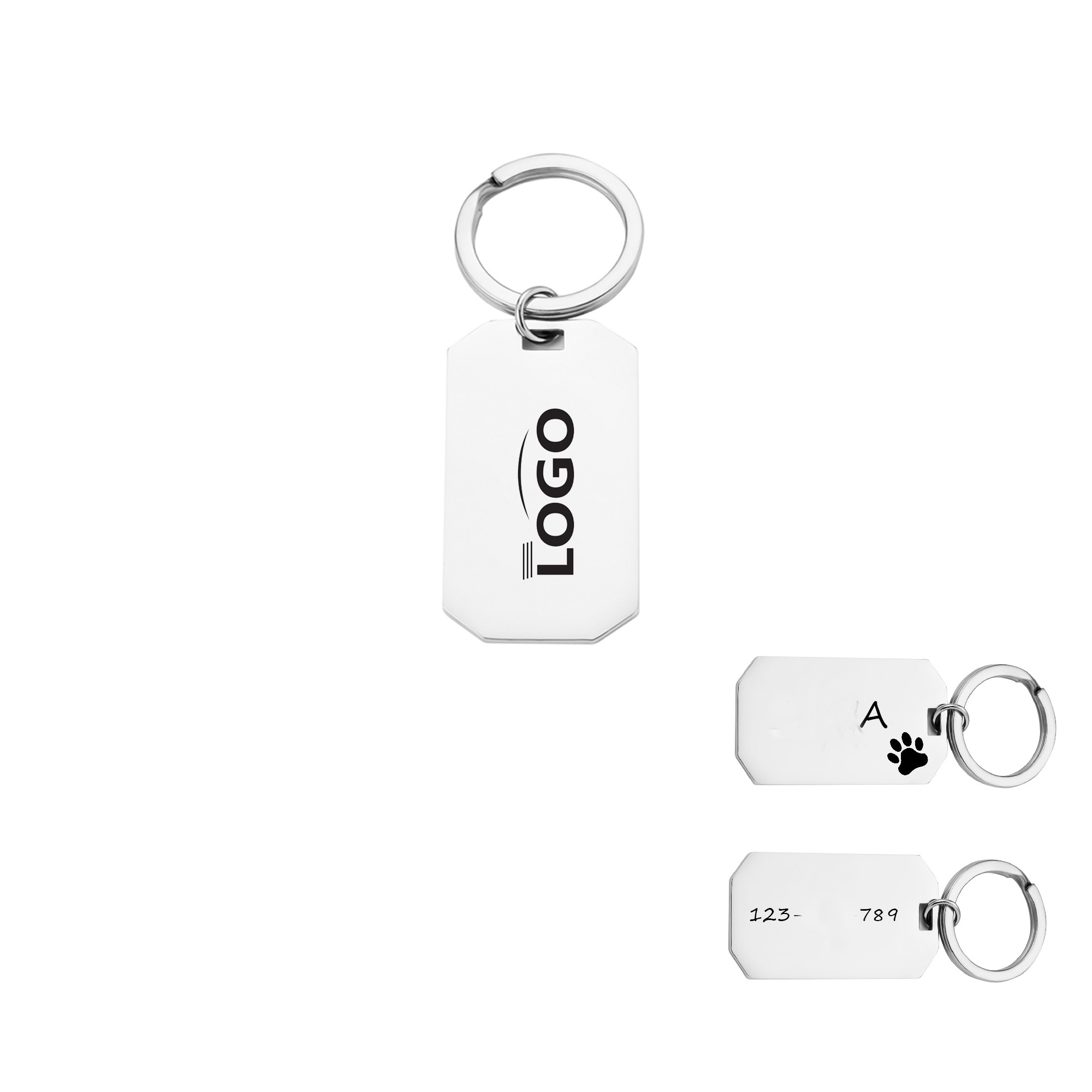 Metal Keychain 2