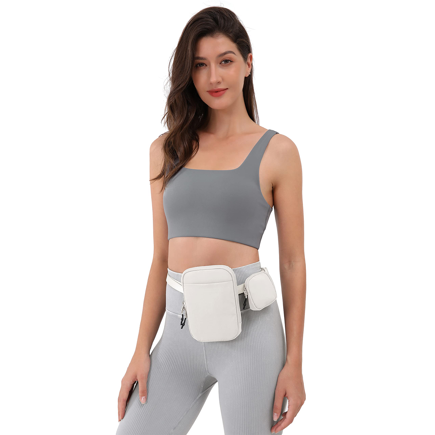 Unisex Crossbody Bag With Removable Small Pouch 5