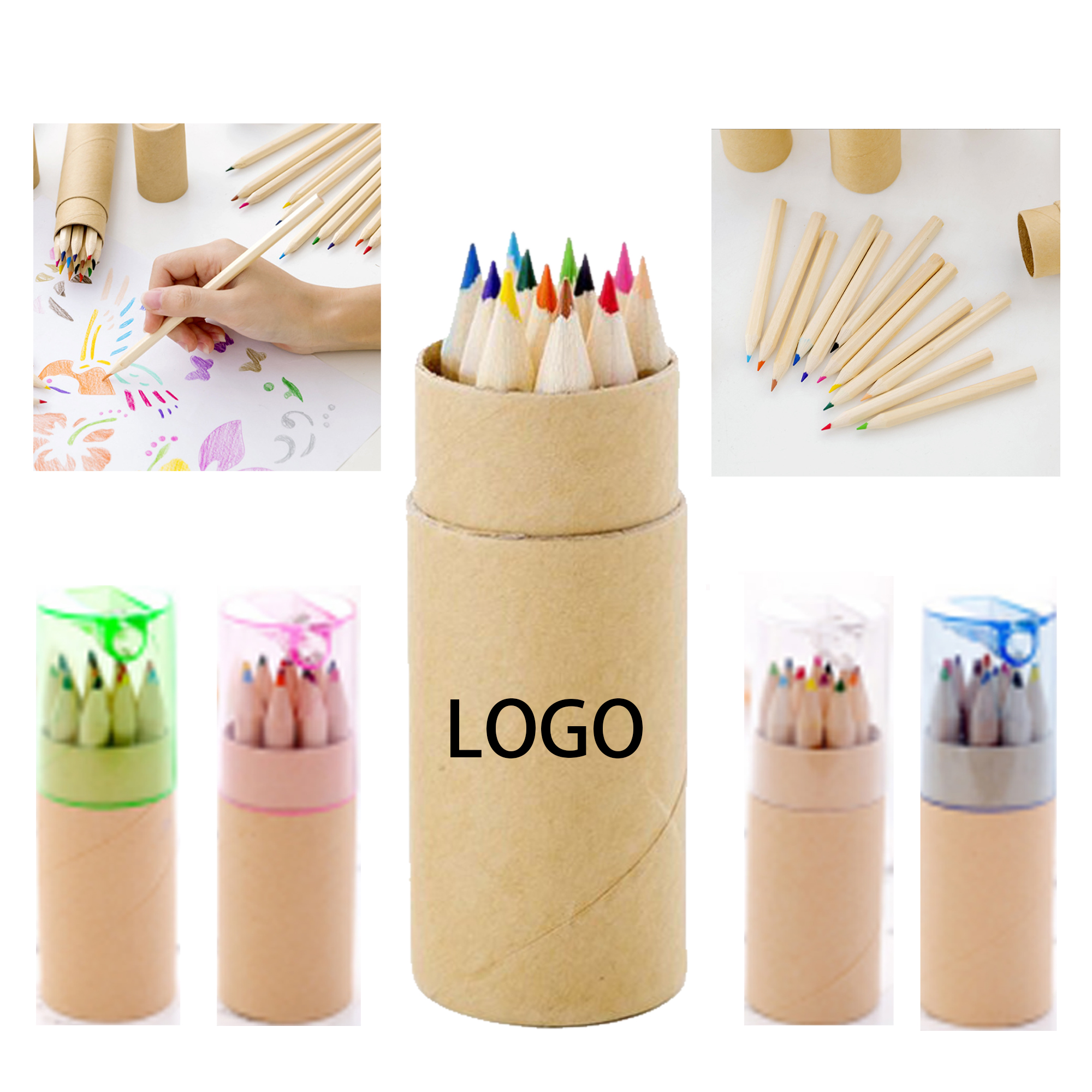 Premium 12-Colored Pencil Set 3