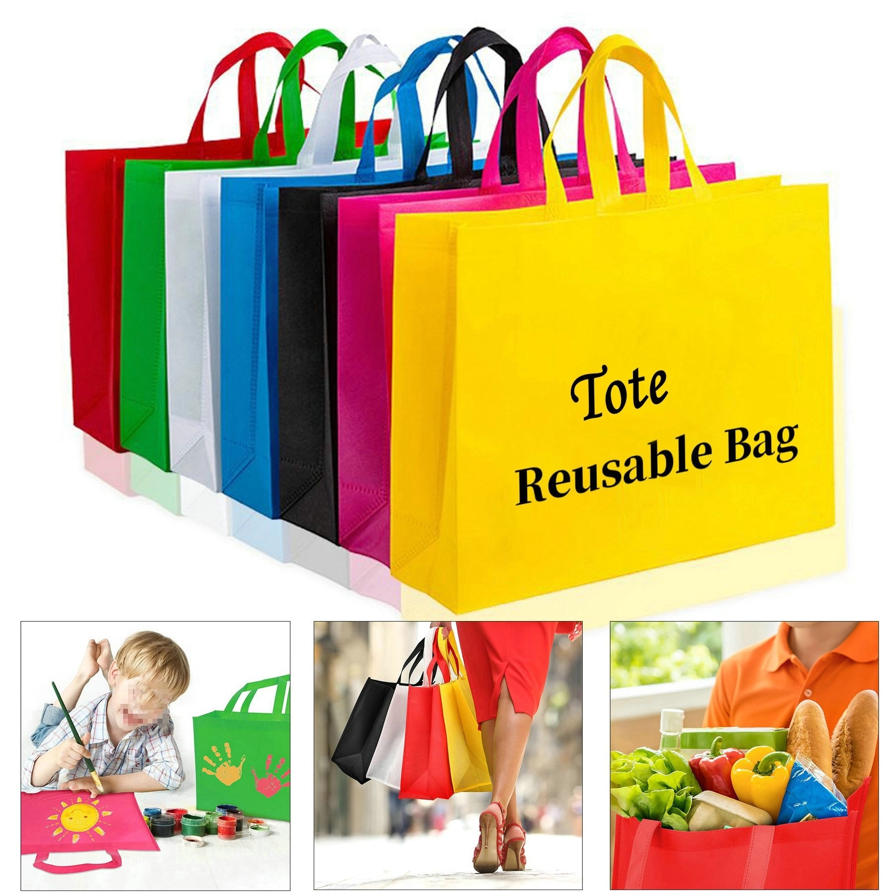 Customized Most Popular Grocery Tote Bag 3