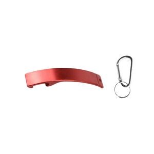 Customizable Arc Shaped Bottle Opener With Key Ring 19
