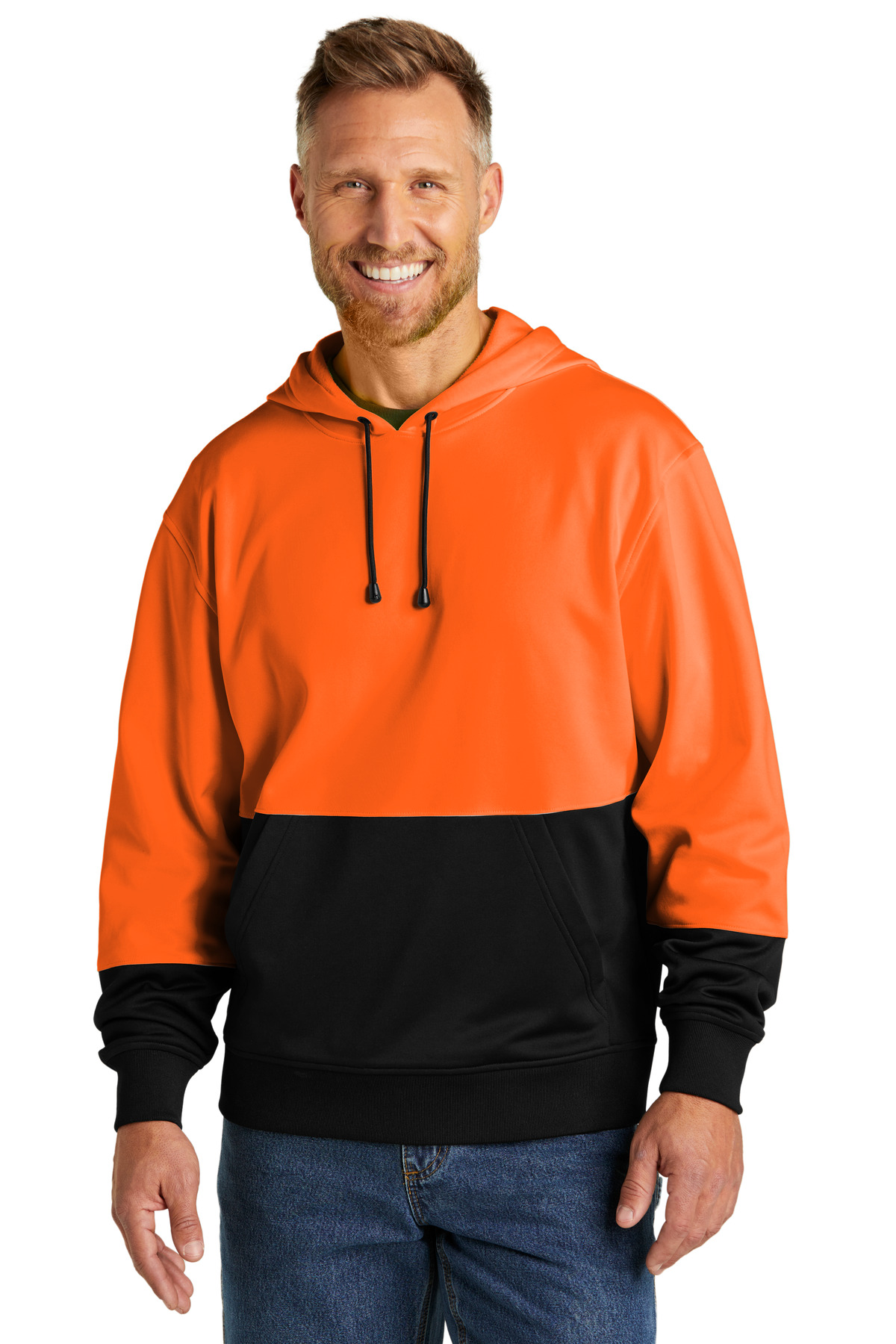 CornerStone Enhanced Visibility Fleece Pullover Hoodie CSF01 2