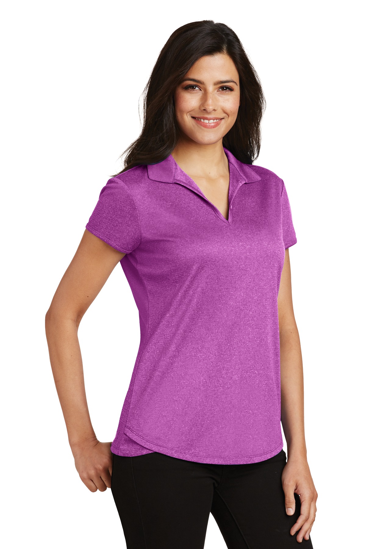 Women's Trace Heather Polo