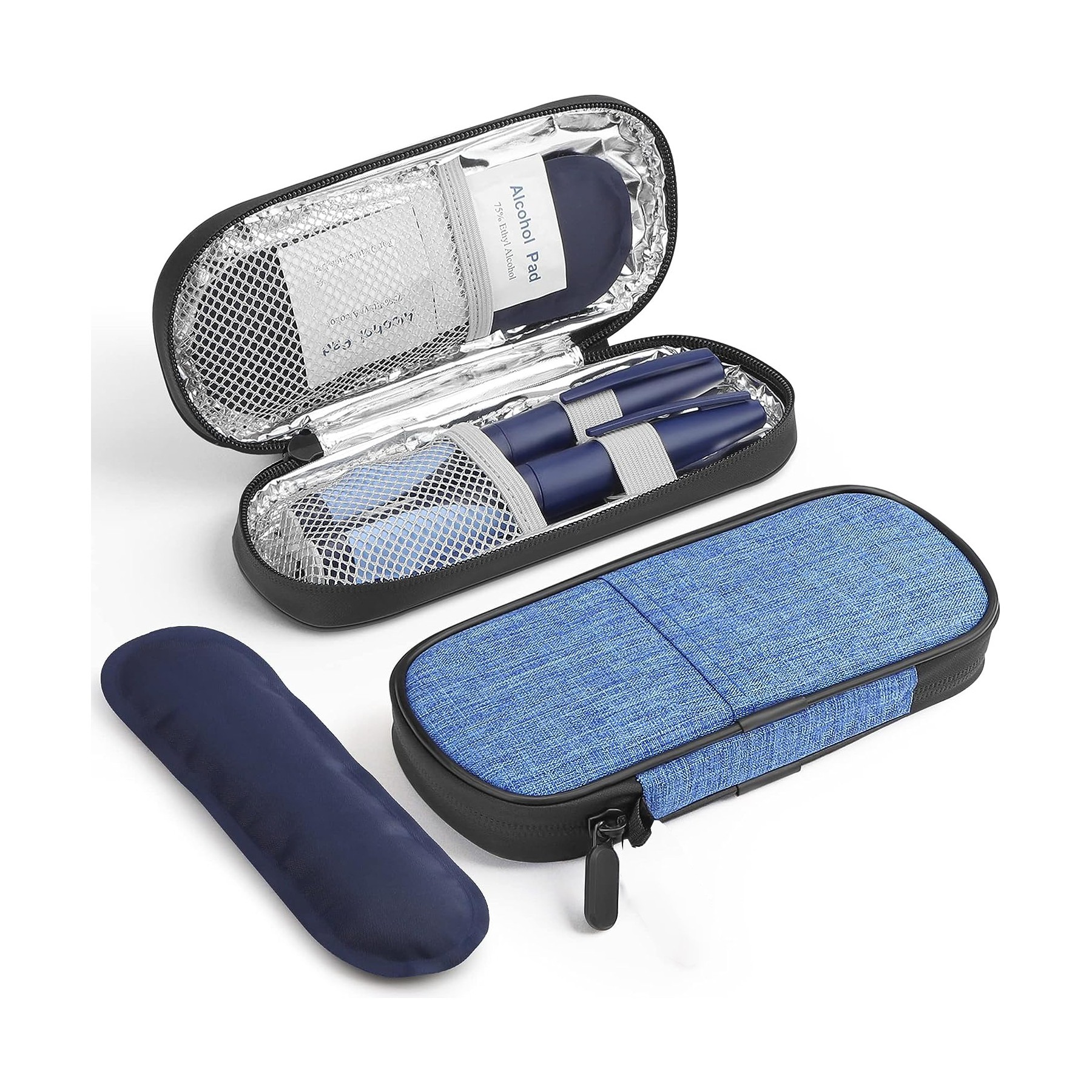Medical Insulin Refrigeration Bag With Ice Pack 4