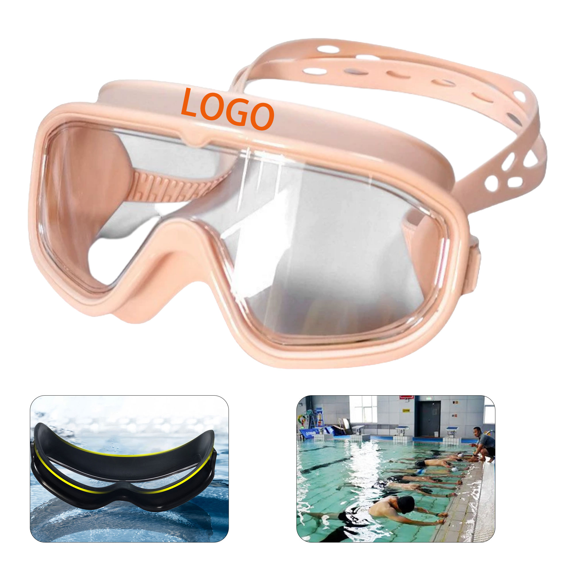 Children's Swimming Goggles With Earplugs 2