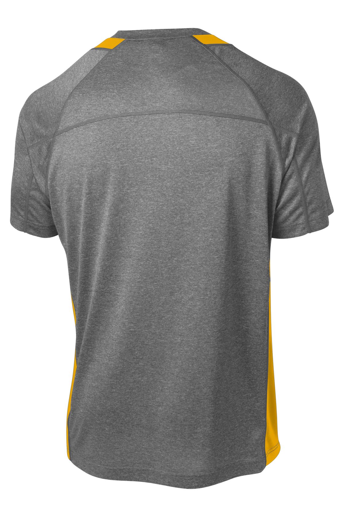 Sport-Tek Heather Colorblock Contender Tee. ST361 83