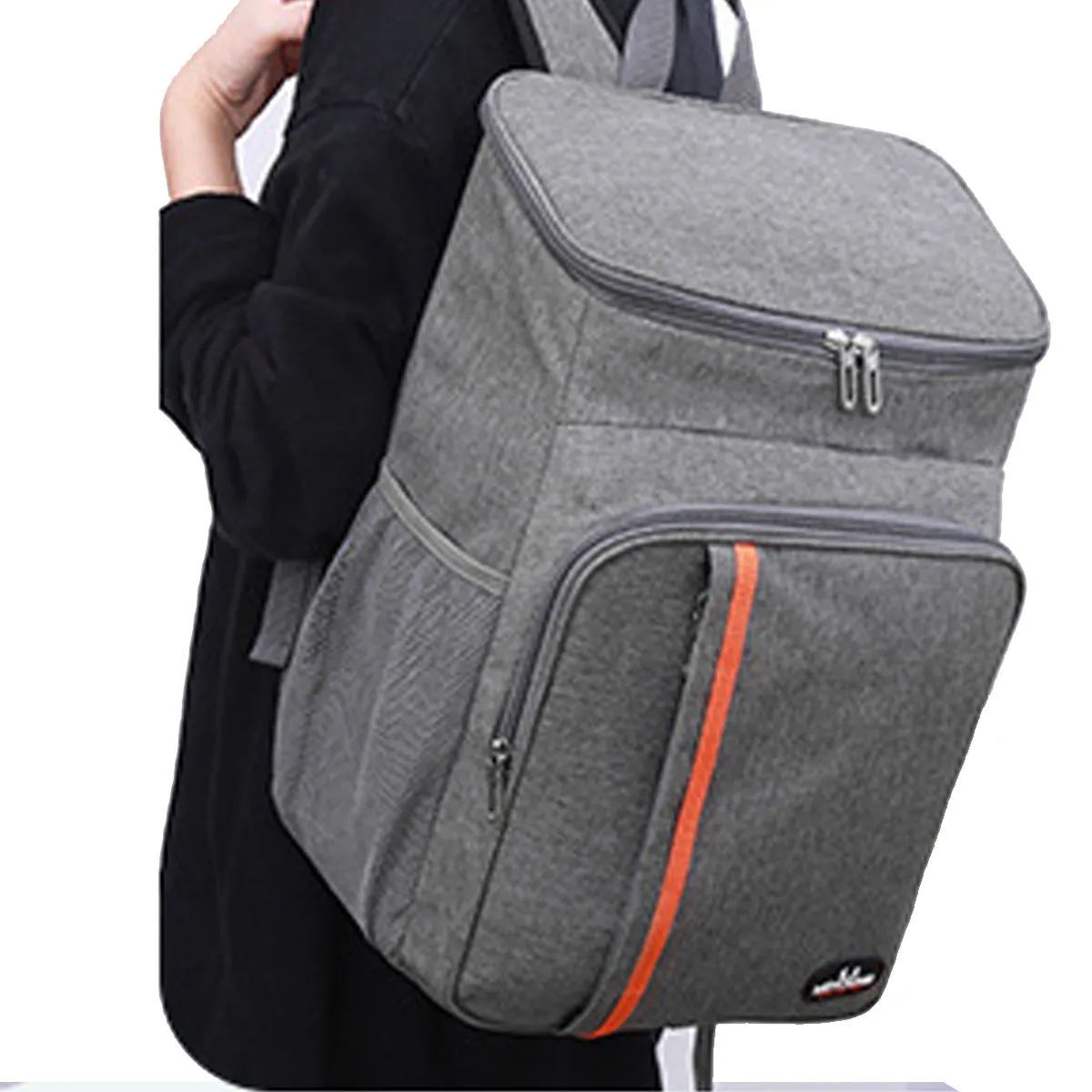 24L Insulated Cooler Backpack With Leakproof Liner Pockets 3